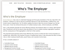 Tablet Screenshot of employerbook.com